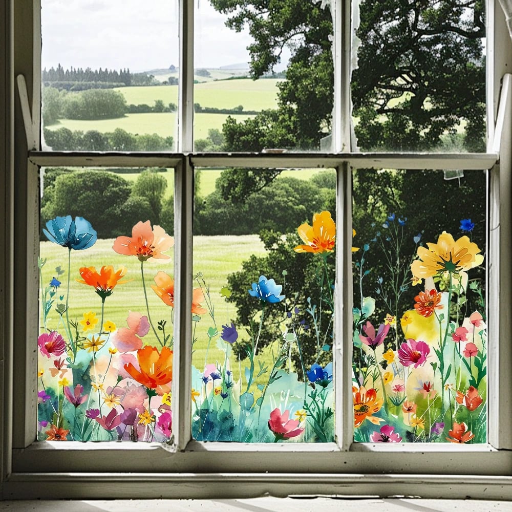 1+1 Free | FlowerSticky™ - Window Sticker