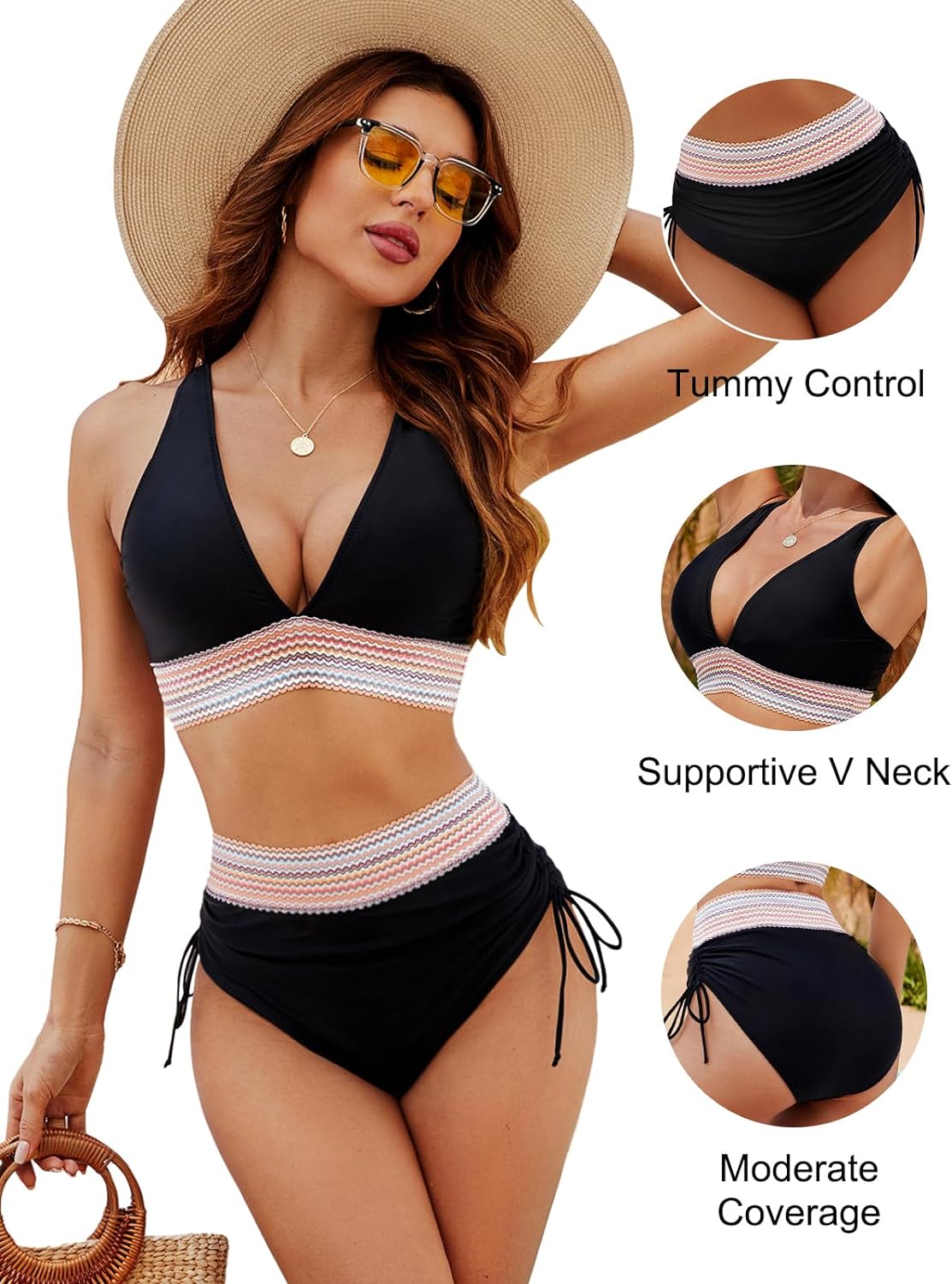 ErisLara™ – High-waisted bikini set for Women