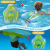 AquaFloaty™ – Baby Swim ring with Sun Canopy, Portable and Easy to inflate
