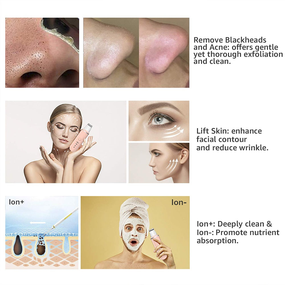 PulseSkin™ – Ultrasonic Skin Cleanser for deep cleansing and a Radiant Complexion