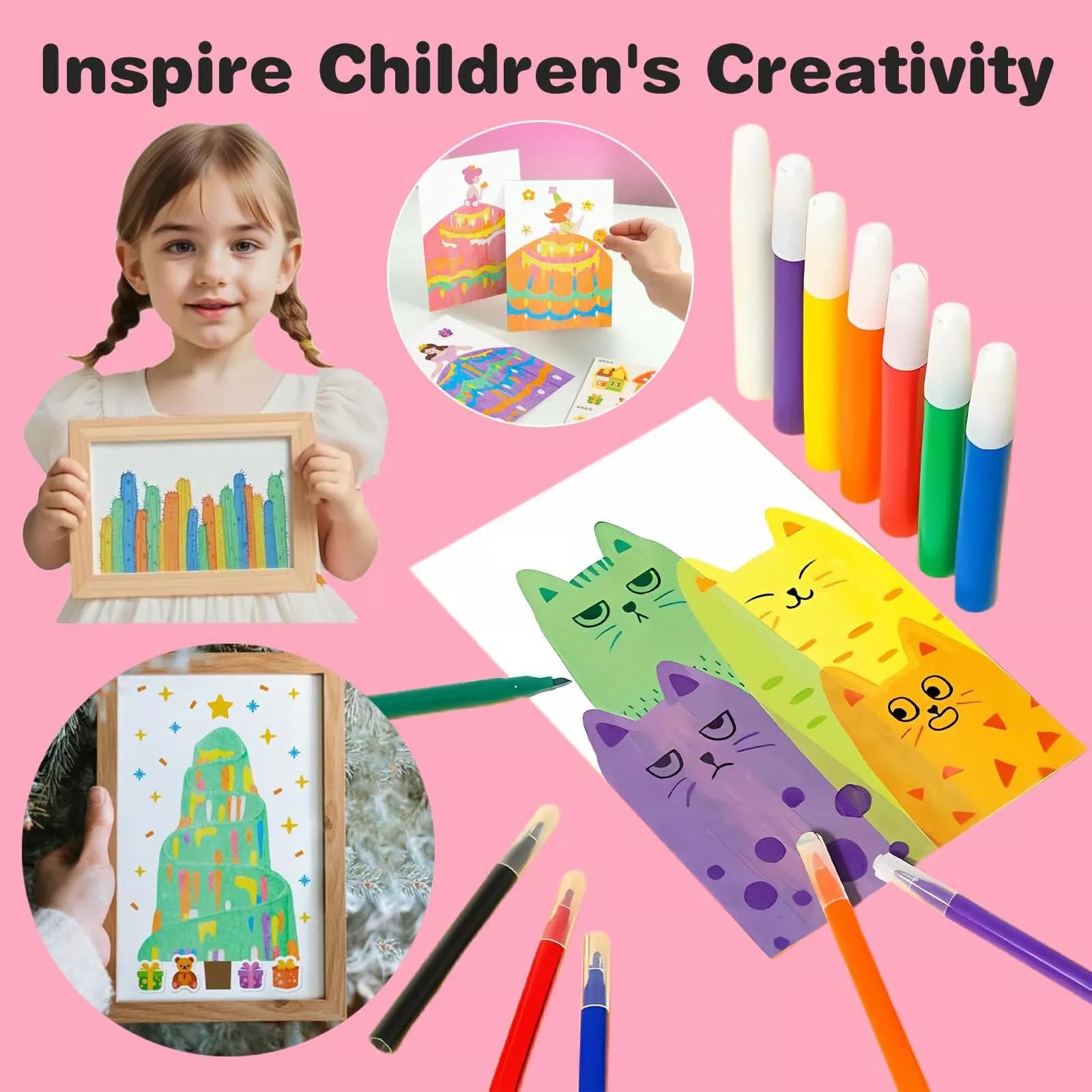 RainbowSqueeze™ – DIY Scratch Art for Creative & Colorful Fun