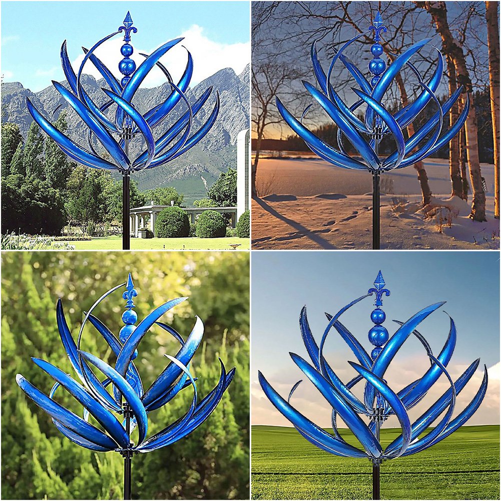 BreezeLotus™ – Garden Windmill