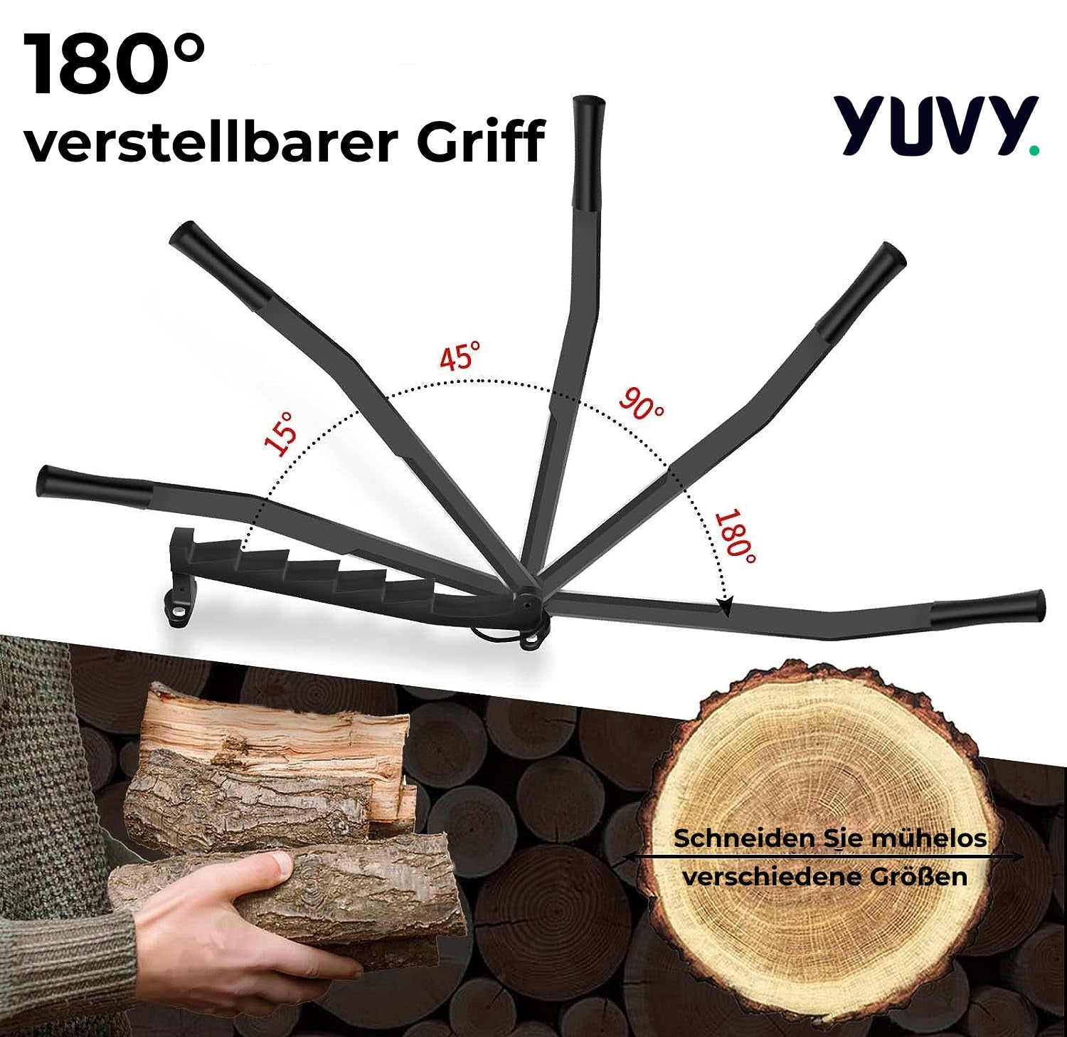 MasterLog™ - Wall-Mounted Log Splitter