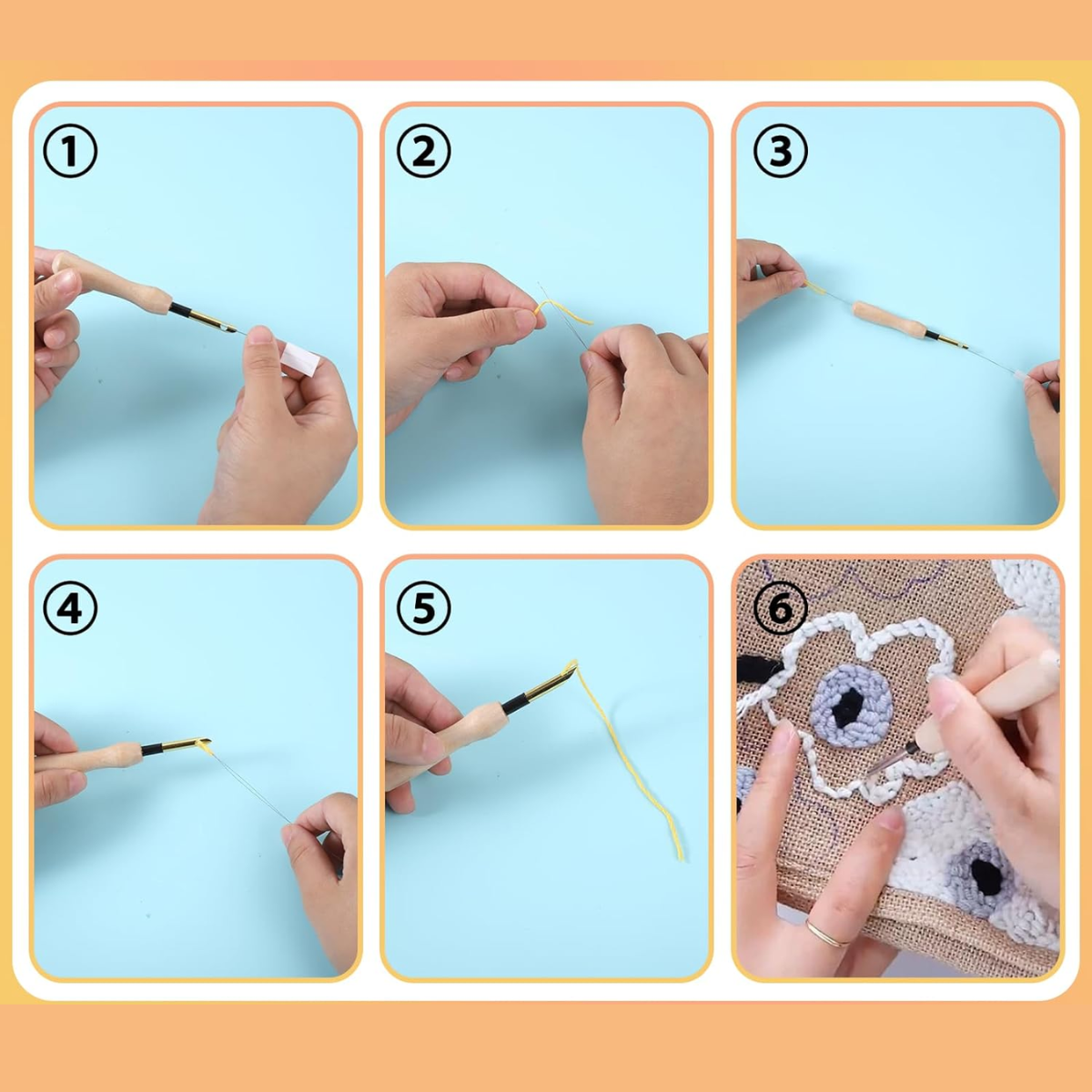 MasterStitchFun™ – Ergonomic Hand Sewing Set