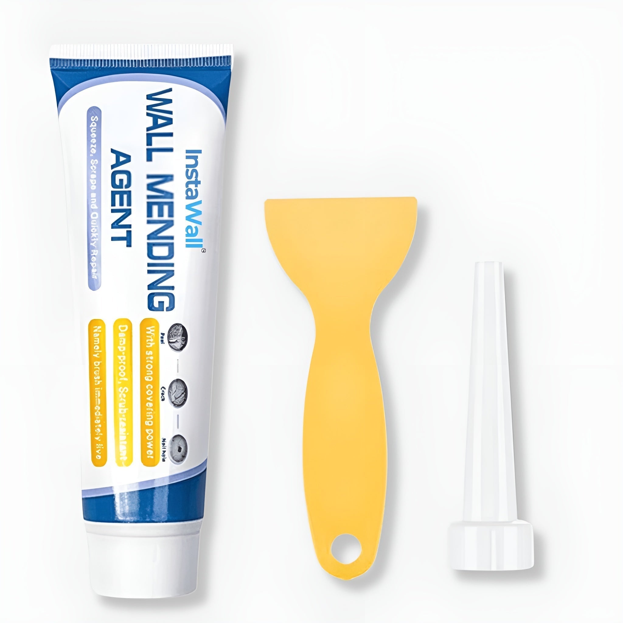 WallAgent™ – Instant Cream for repairing walls made of plaster, concrete, and paint