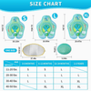 AquaFloaty™ – Baby Swim ring with Sun Canopy, Portable and Easy to inflate