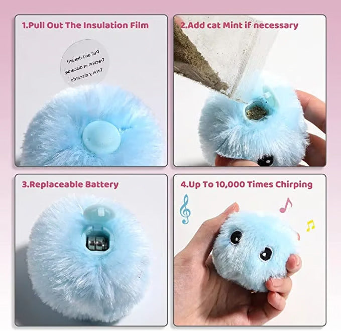 BallFuzzy™ – Interactive Plush balls for Cats