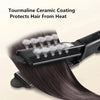 IronGlammer™ – 3-in-1 Hair straightener with Ceramic Styling brush