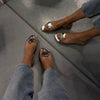 RhineShine™ – Rhinestone Sandals for Sparkle and Comfort