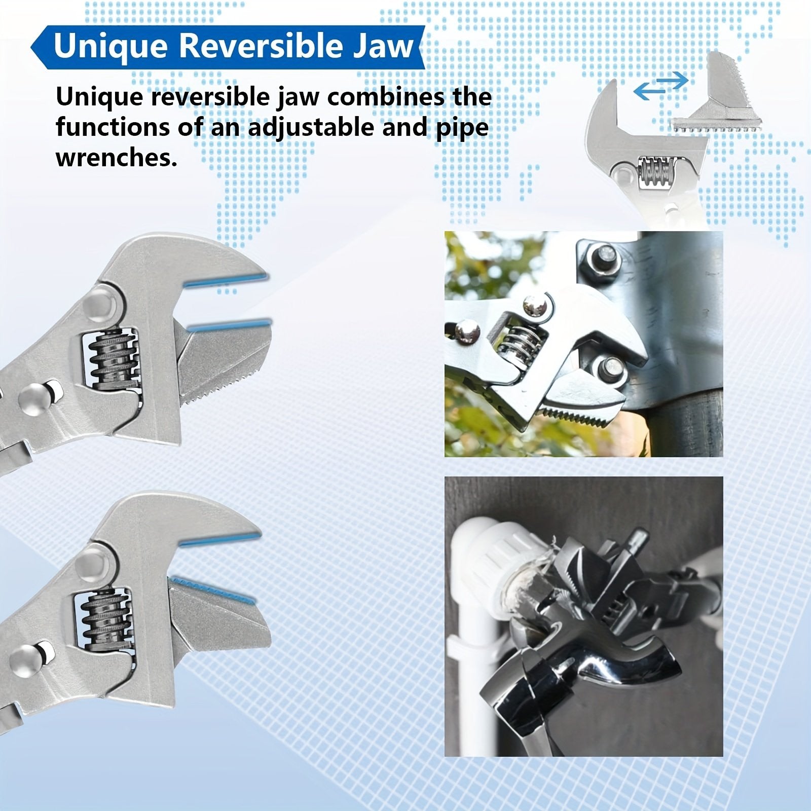 MultiWrenchy™ – Adjustable Folding Wrench