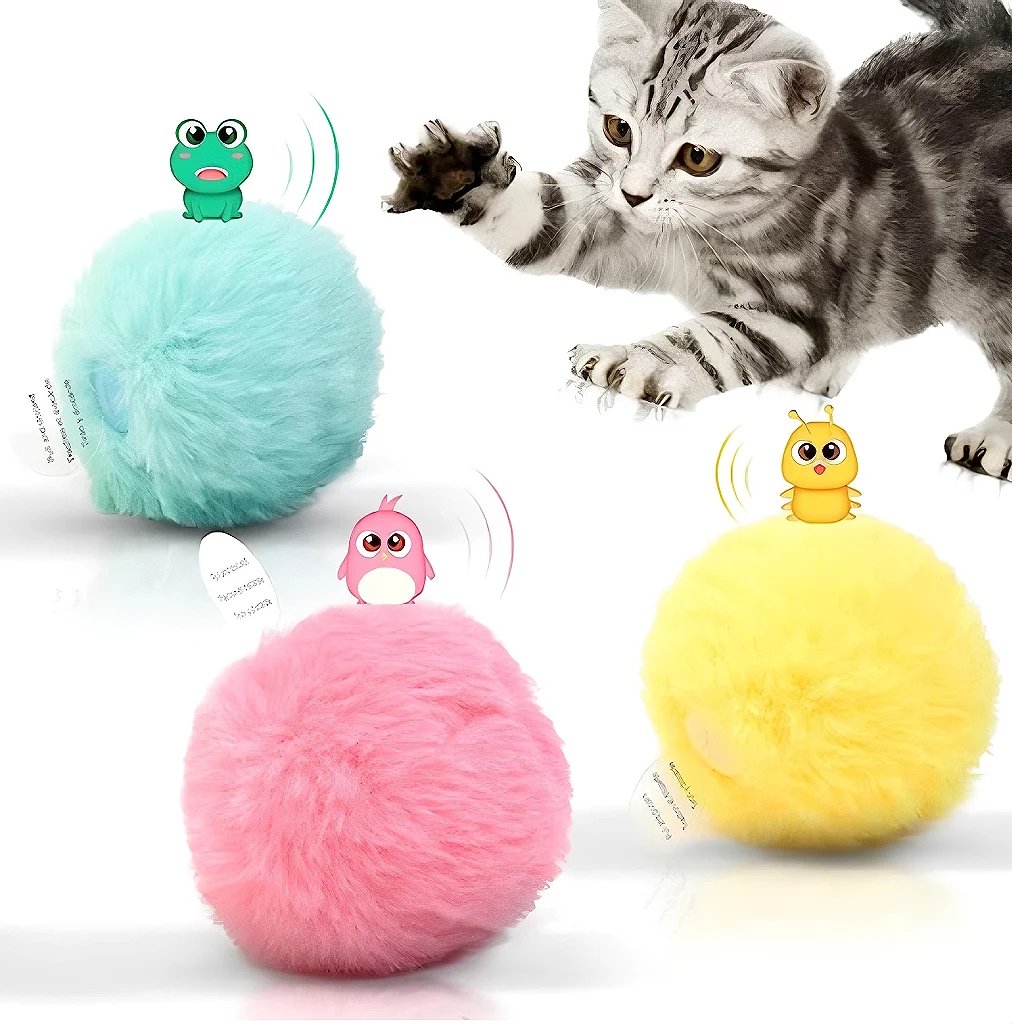 BallFuzzy™ – Interactive Plush balls for Cats
