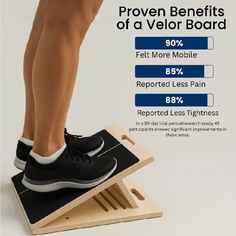 StretchWood™ – Portable Wooden Slant Board