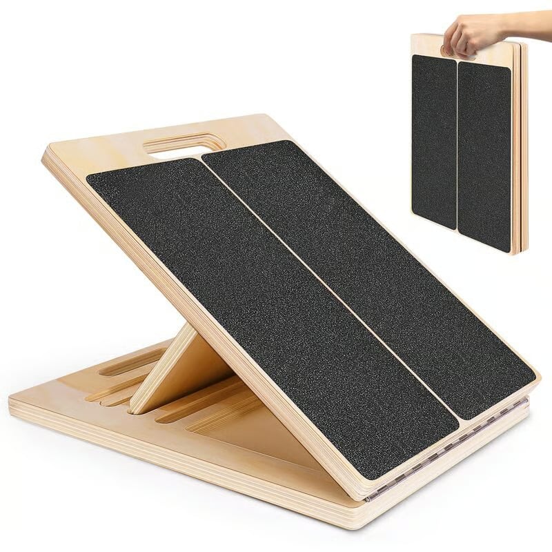 StretchWood™ – Portable Wooden Slant Board