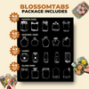 20+20 Free | BlossomStore™ – Spring DIY Book Stickers for Book Lovers