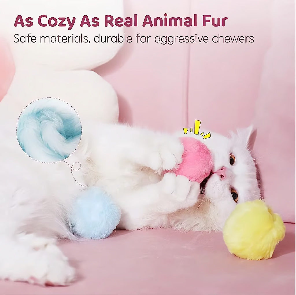 BallFuzzy™ – Interactive Plush balls for Cats