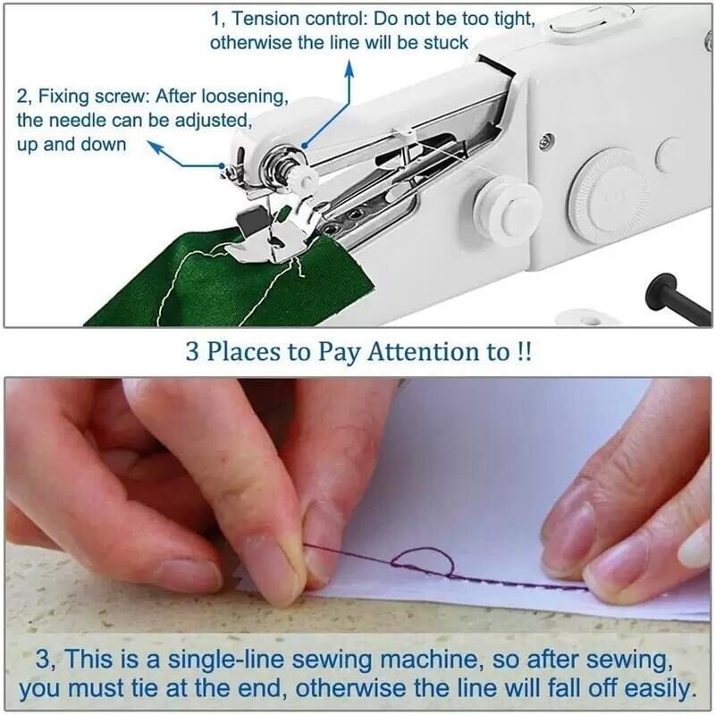 EZStitcher™ – Portable hand Sewing Machine
