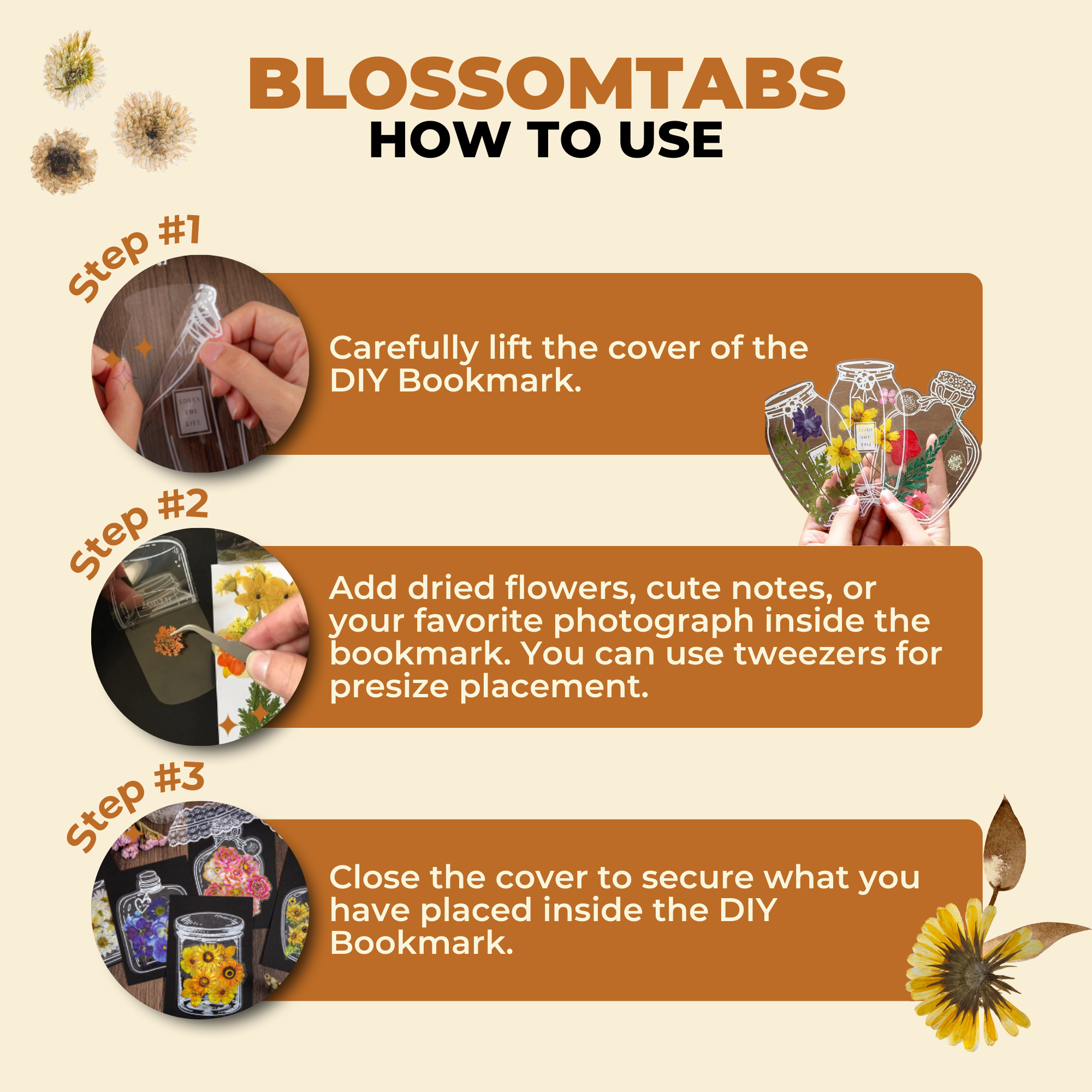 20+20 Free | BlossomStore™ – Spring DIY Book Stickers for Book Lovers