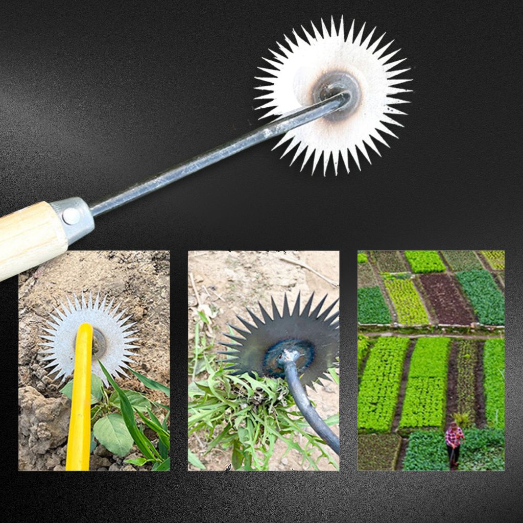 SunFlowy™ – Sustainable Sunflower hoe with Wooden Handle