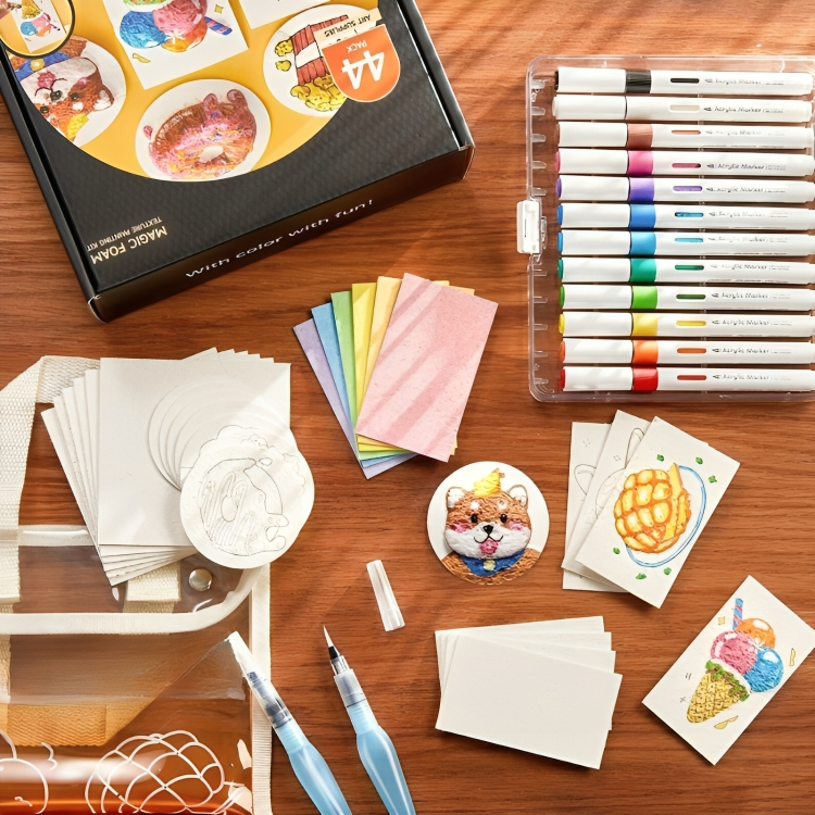 PuffPainter™ – Puffy Paint Art Kit for Kids