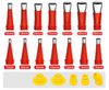 Topy™ - Universal Integrated Rubber Nozzle Tool Kit
