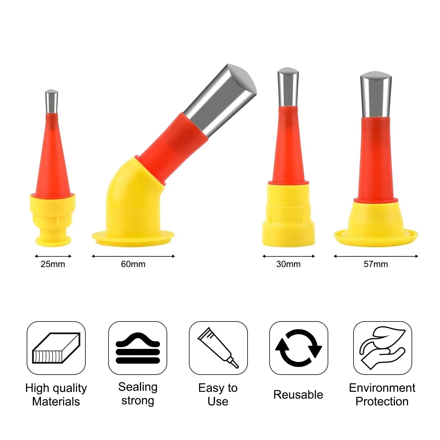 Topy™ - Universal Integrated Rubber Nozzle Tool Kit
