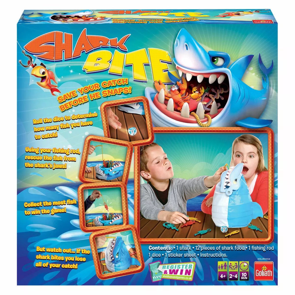 SharkHappy™ – Shark Bite Family Game