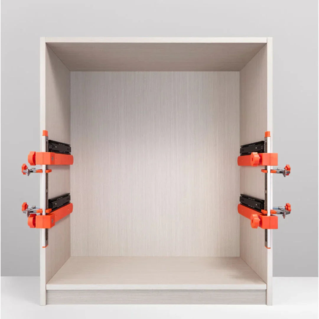 ClamperSlide™ – Precision Drawer slide template with Toggle Clamp