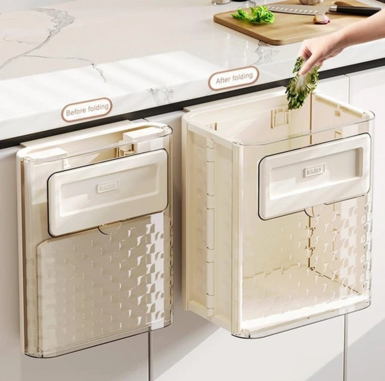 WasteSlick™ – Foldable Hanging Waste Bin