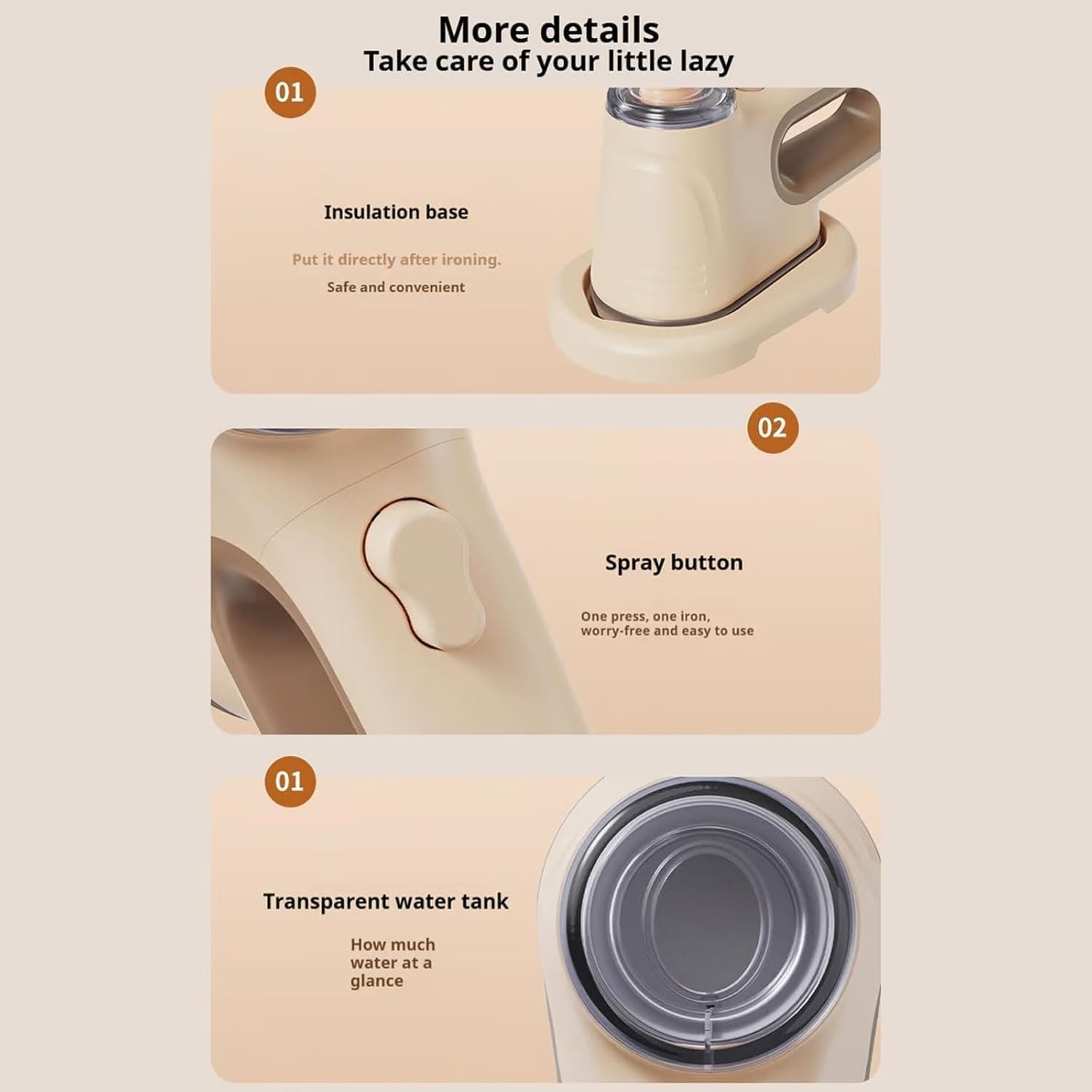SteamTurbo™ – Steam Cleaner – 2-in-1 Steam Device