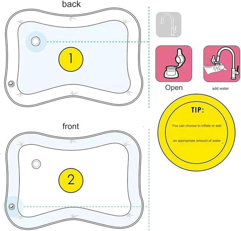 PuddlePlay™ – Cooling Sensory water mat for Cats
