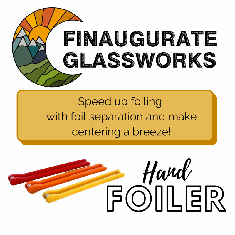 EasyFoilEdge™ – Handheld device for Foiling Glass