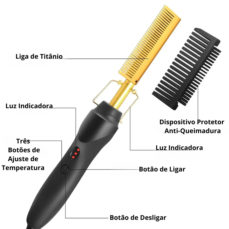 HeatTitan™ – Electric Titanium Hair Straightener