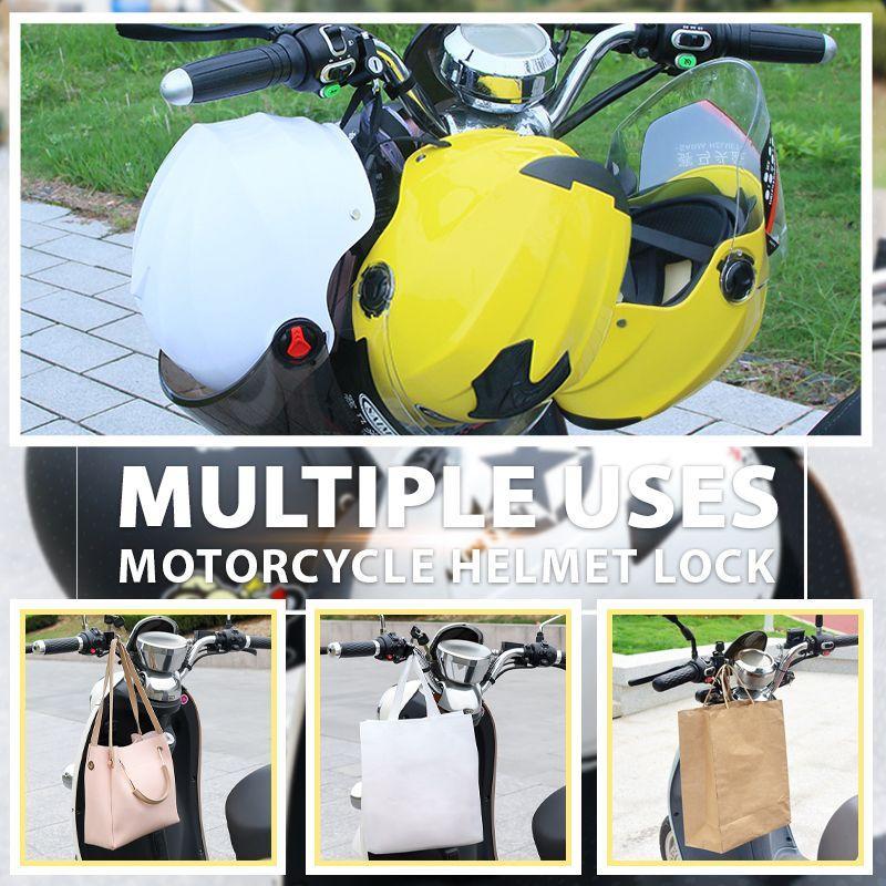 1+1 Free | LockHelmy™ – Motorcycle Helmet lock with Theft Protection