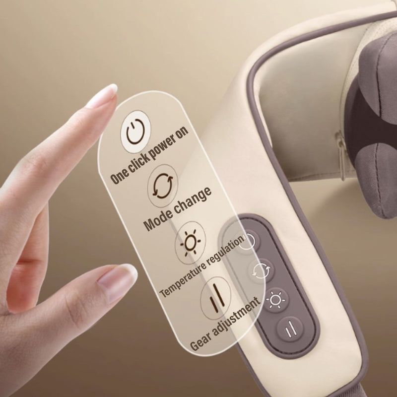 StressReliever™ – Deep Heat Neck and Shoulder Massager