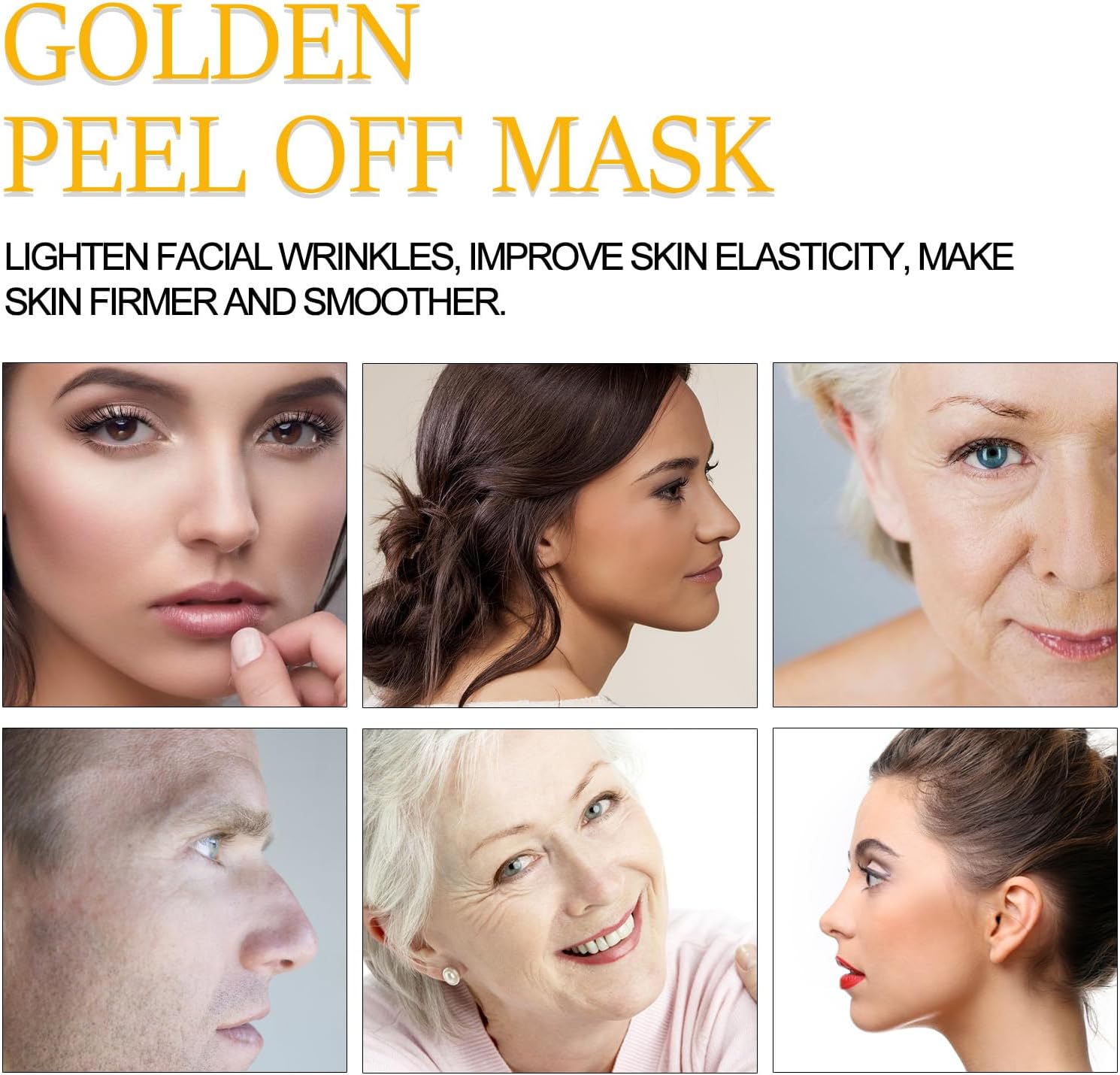 1+1 Free | GoldGlowy™ – 24-karat Gold Peel-off Face mask for Radiant skin