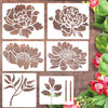 PaintBlossom™ – Flower Wall Stencil Set