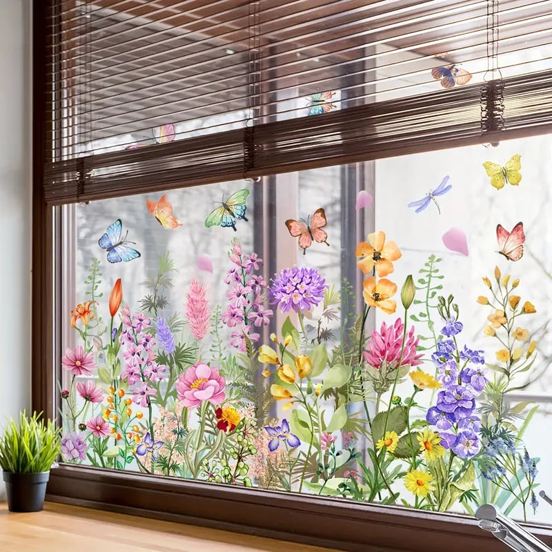 1+1 Free | FlowerSticky™ - Window Sticker