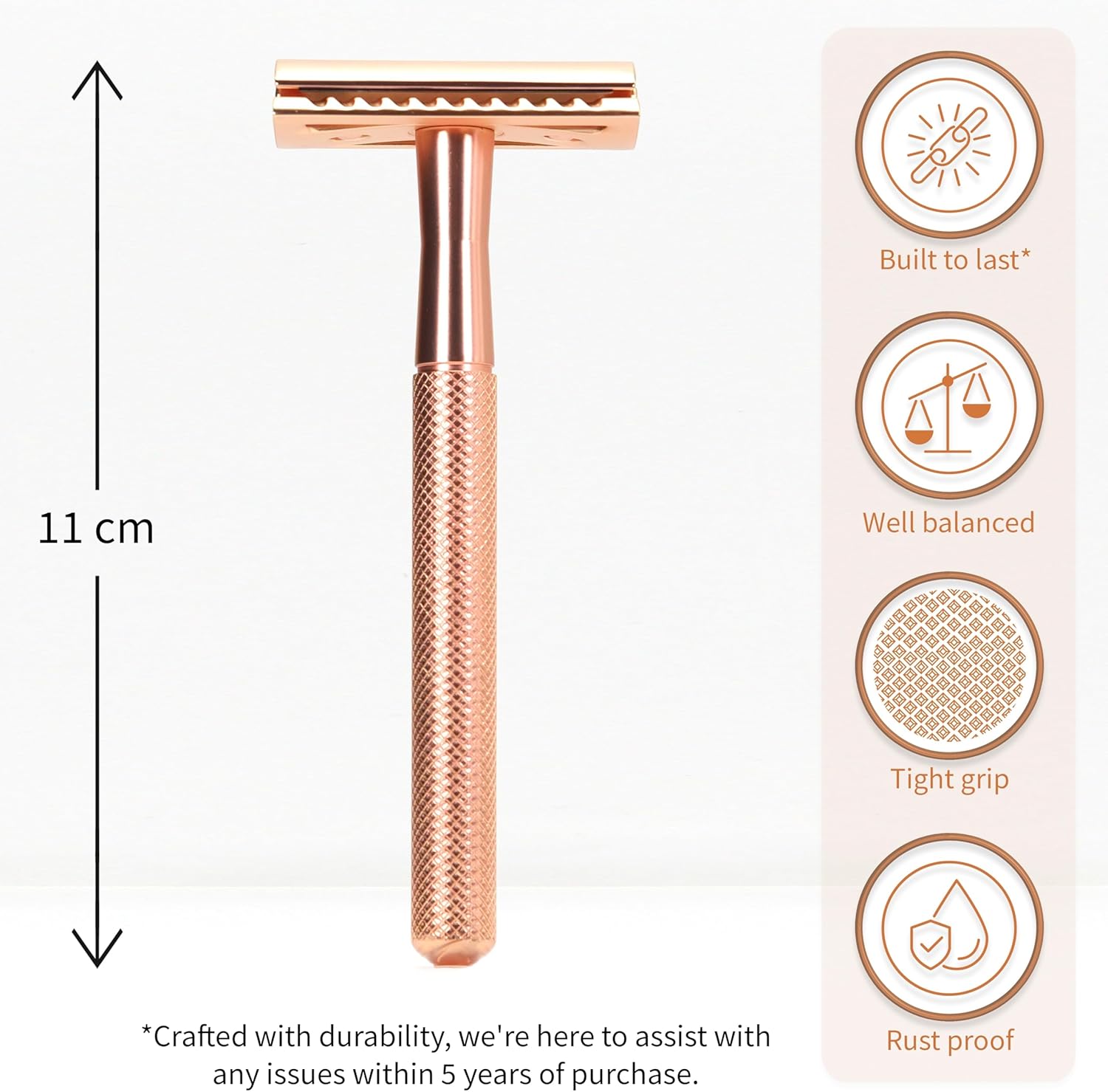 RazClean™ - Safety Razor