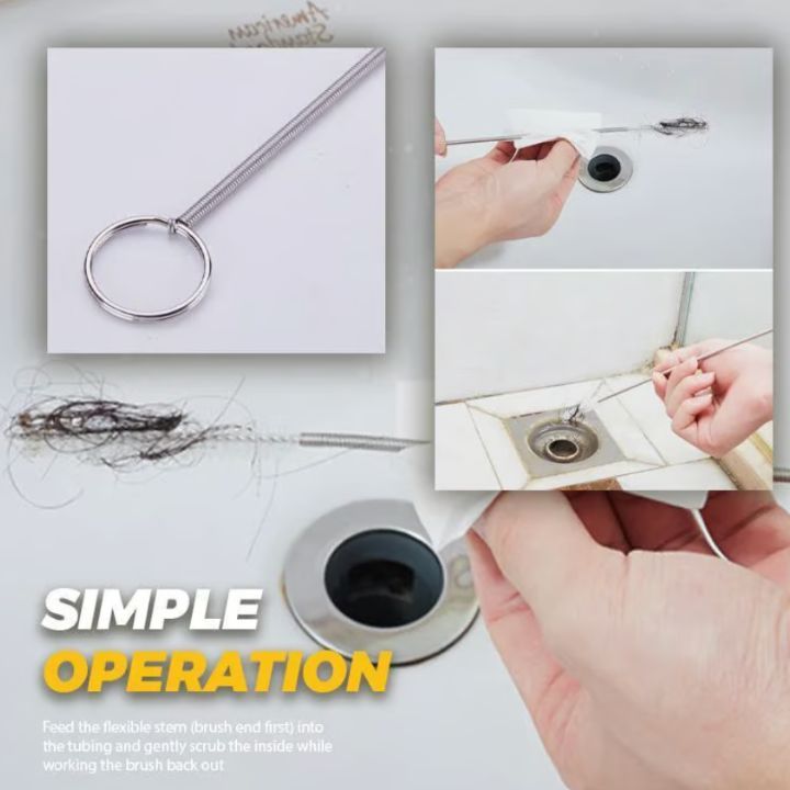 FridgeClog™ – Flexible Pipe Cleaning Set
