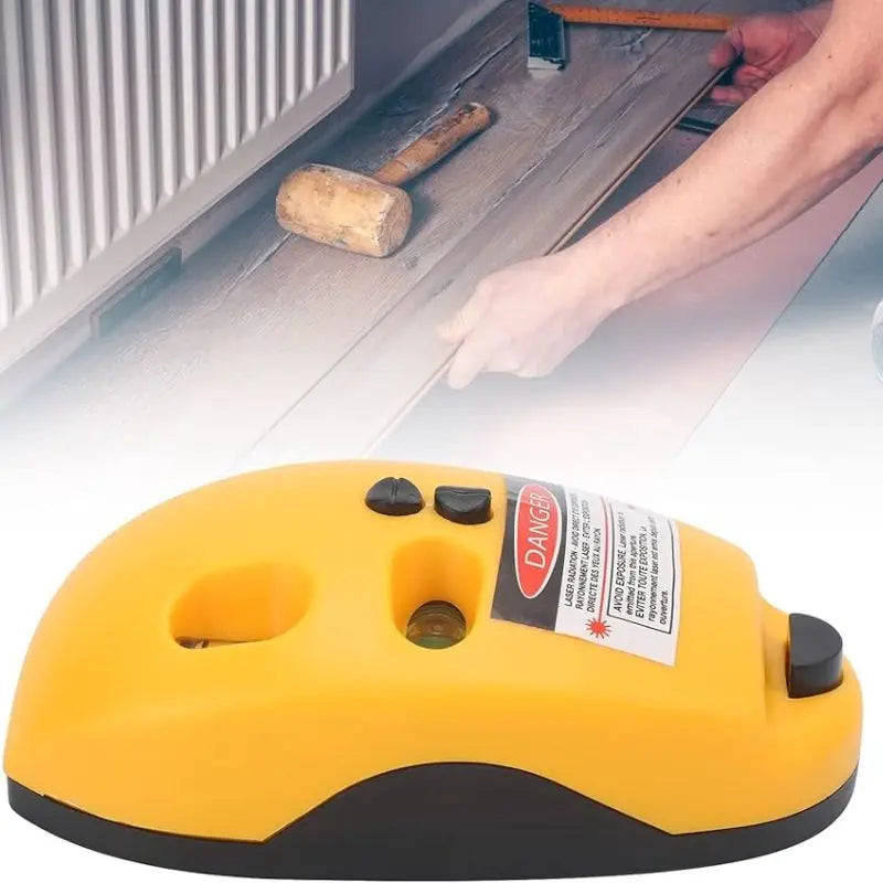 LaserAngle™ – 90° Laser Spirit Level for Precise Wall and Floor Alignment