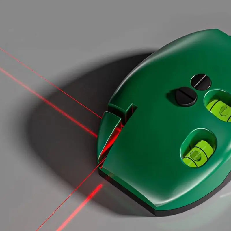 LaserAngle™ – 90° Laser Spirit Level for Precise Wall and Floor Alignment