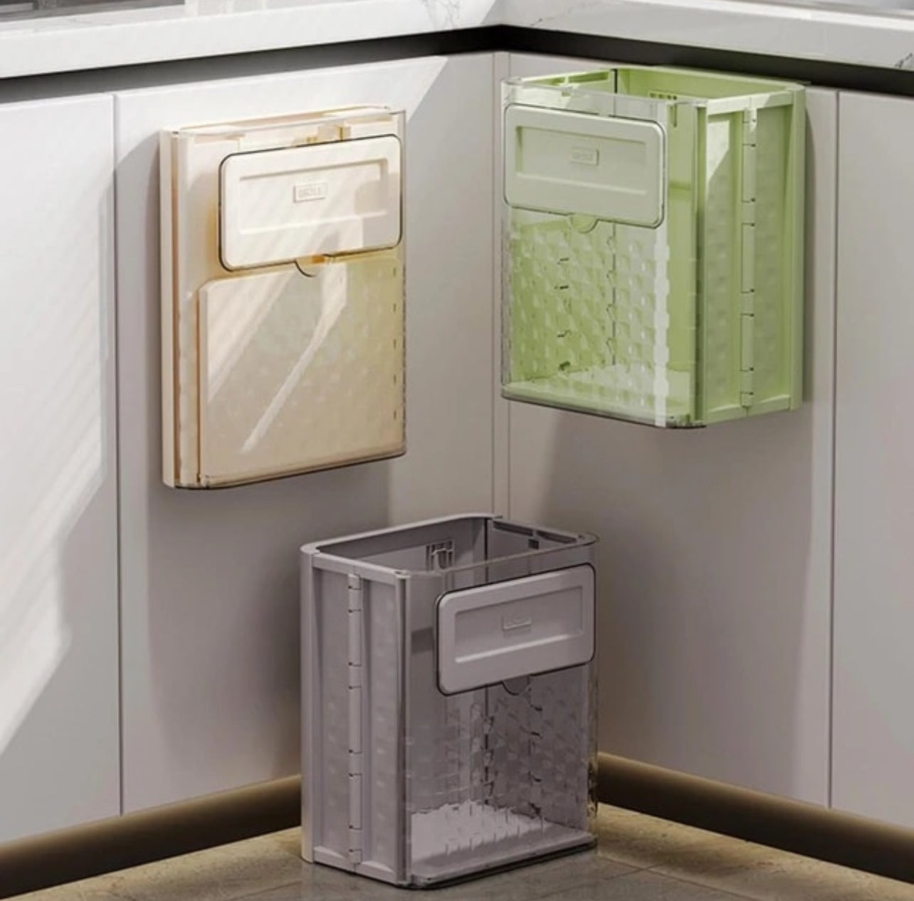 WasteSlick™ – Foldable Hanging Waste Bin
