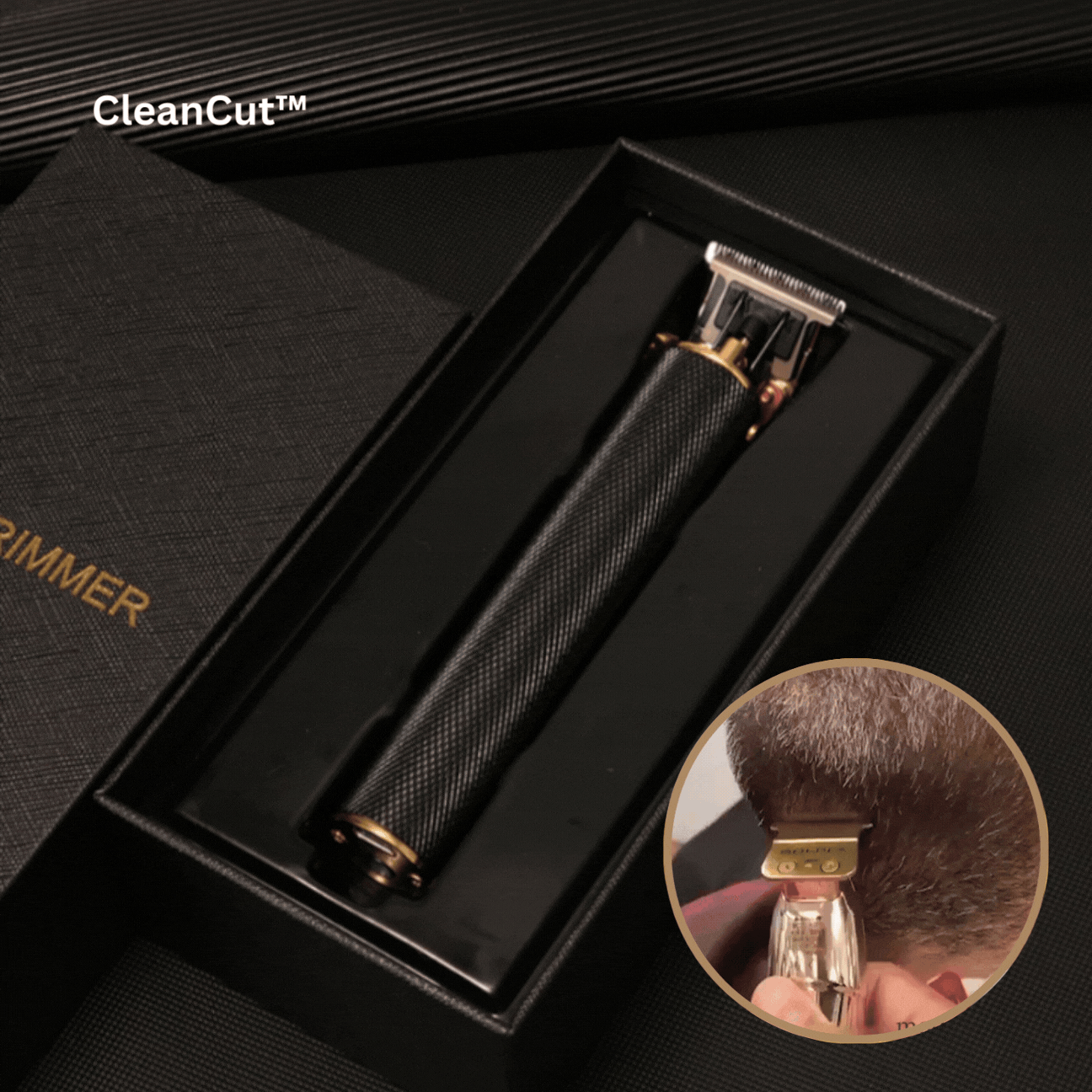 CuttyClean™ – Precision Hair and Beard Trimmer