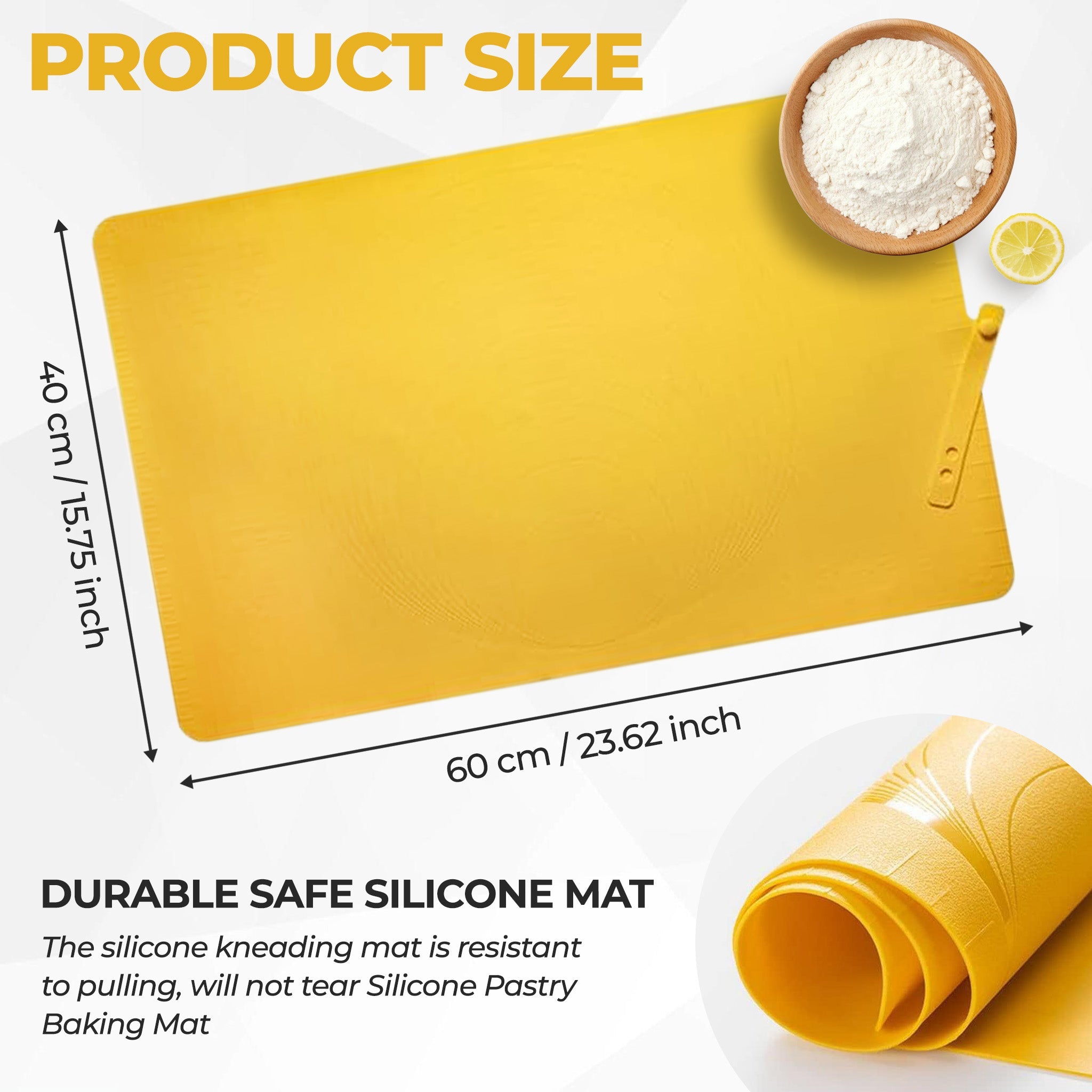 KitchPad™ – Extra large Silicone Baking Mat