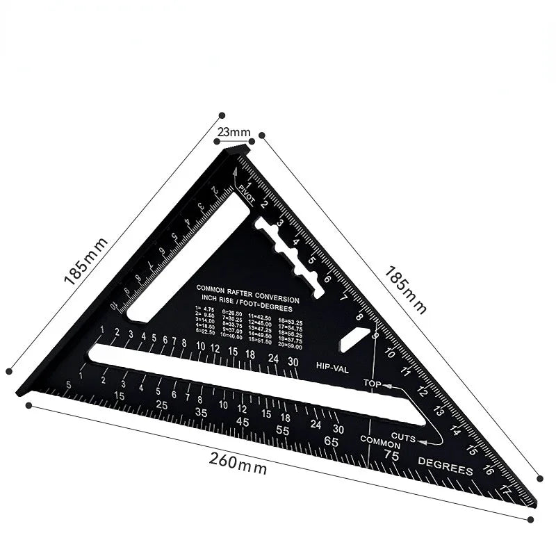 AnglePerfector™ – Precision Multi-angle Protractor and Cutting Aid