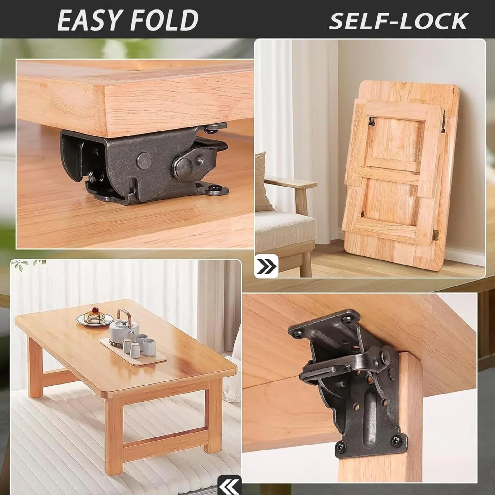 FoldLocker™ – Foldable Hinges with Locking Mechanism