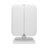 MirrorGlam™ – Elegant three-way fold-out LED make-up mirror