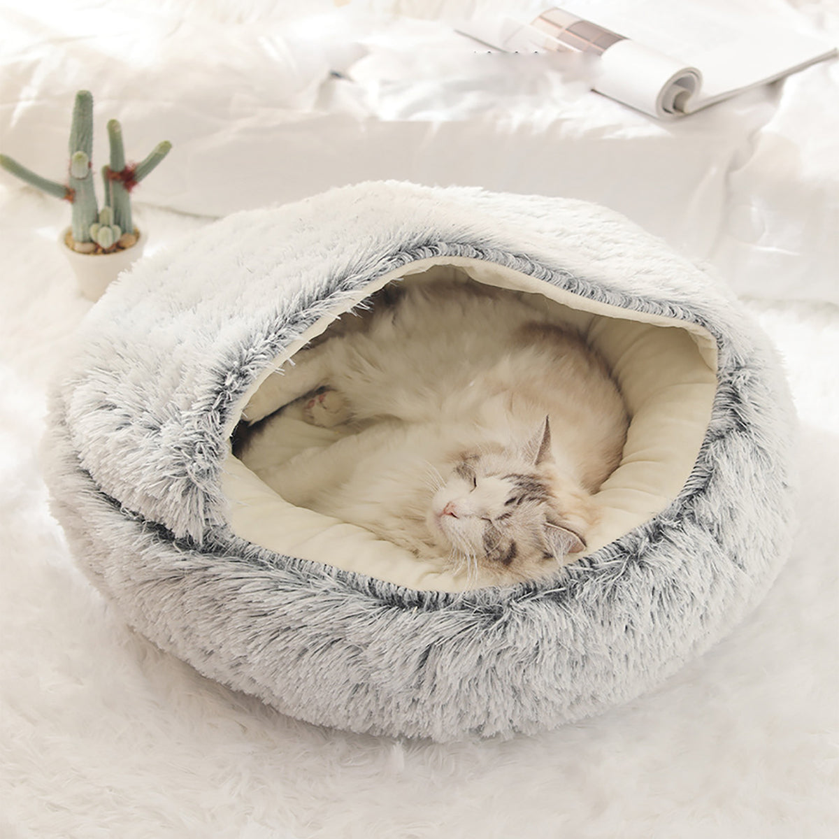 PawsSnuggy™ – Calming Pet bed