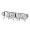 HoldSafeBar™ – Wall-Mounted Mop and Broom Holder with Hooks