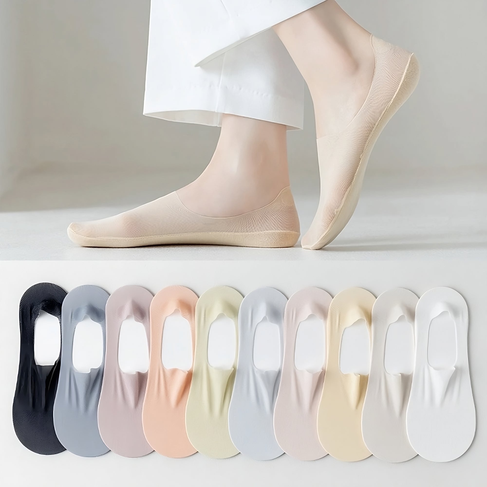2+3 Free | StrideCool™ – Invisible socks made from Ice Silk